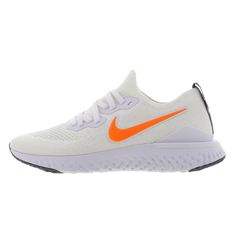 Nike Epic React Flyknit White Orange | CI6401-100