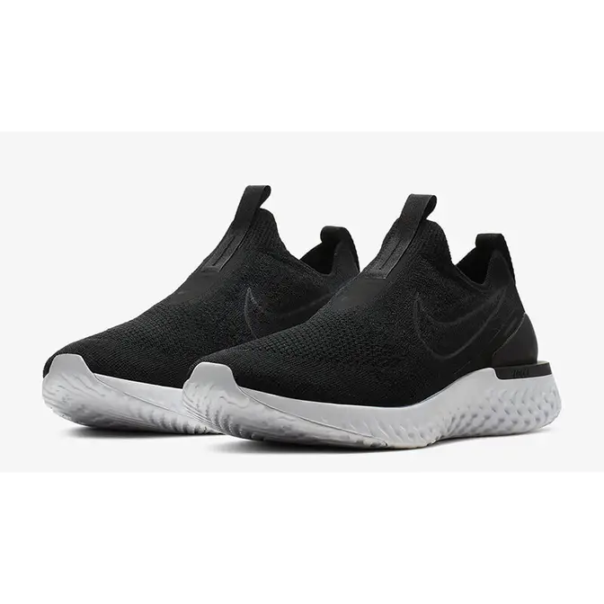 Nike Epic React Phantom Flyknit Black White Where To Buy BV0417 001 The Sole Supplier