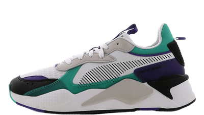 puma rsx green purple