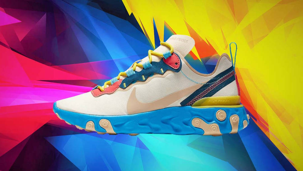 The Nike React Element 55 ‘Electric Blue’ Will Shock You