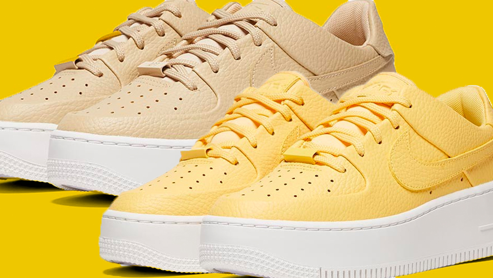 Revive Your Chunky Sneaker Collection With These 2 Fresh Nike Air Force 1 Sage Colourways