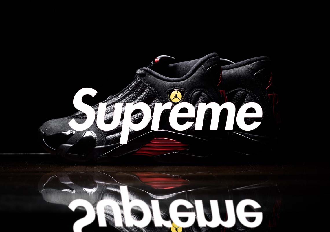 supreme x aj14