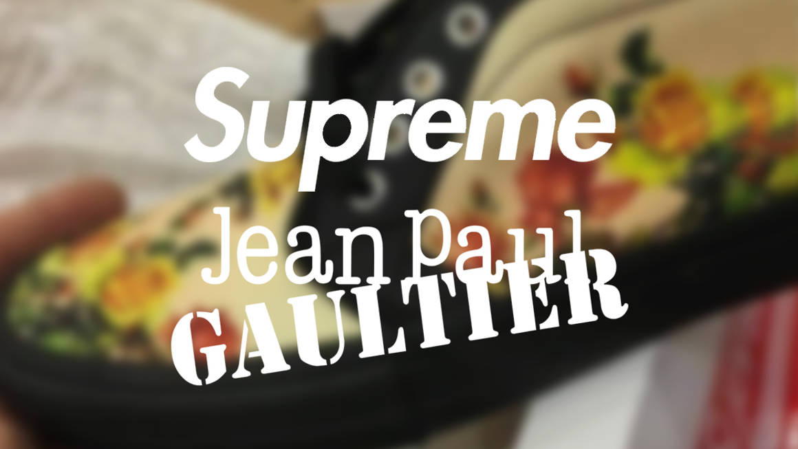 First Look At The Supreme x Jean Paul Gaultier x Vans Chukka | The Sole ...