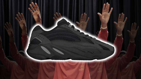 Two Yeezy Silhouettes Get The Triple Black Treatment For SS19 Two Yeezy Silhouettes Get The Triple Black Treatment For SS19