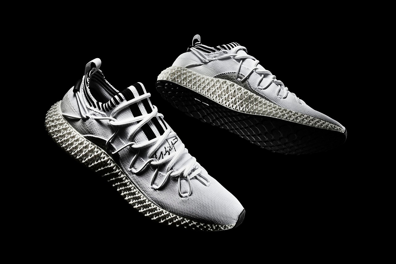 The Y-3 Runner 4D II Arrives In An Ultra Clean ‘White Bone’ Colourway