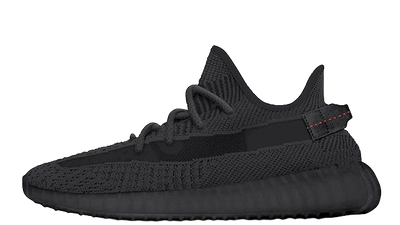 black yeezy sneakers women's