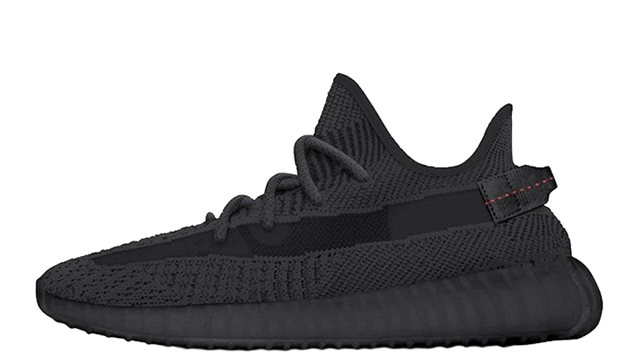 black and grey yeezy boost 350