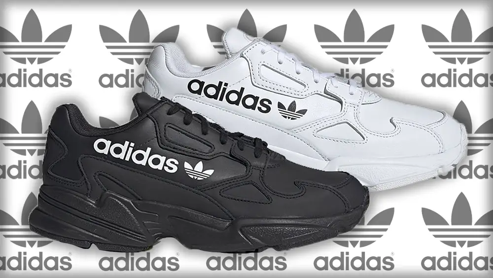 Over Branding Turns These adidas Falcons Into Monochrome Statement Pieces The Sole Supplier