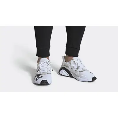 adidas lxcon white on feet