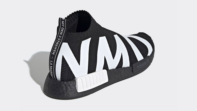 adidas black sock shoes