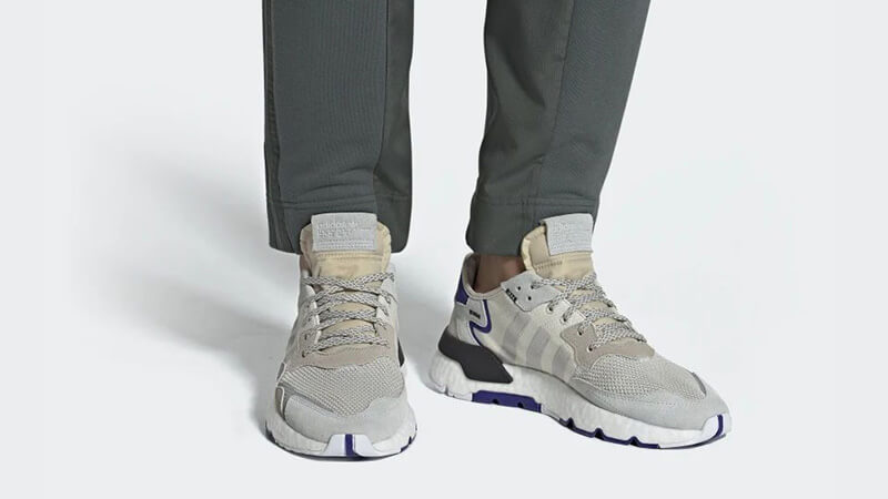 adidas Nite Jogger Grey White | Where To Buy | F34124 | The Sole Supplier