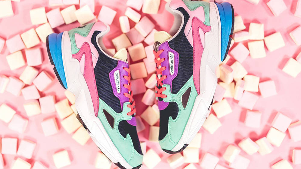 The adidas Falcon Gets Painted In Technicolour The adidas Falcon Gets Painted In Technicolour