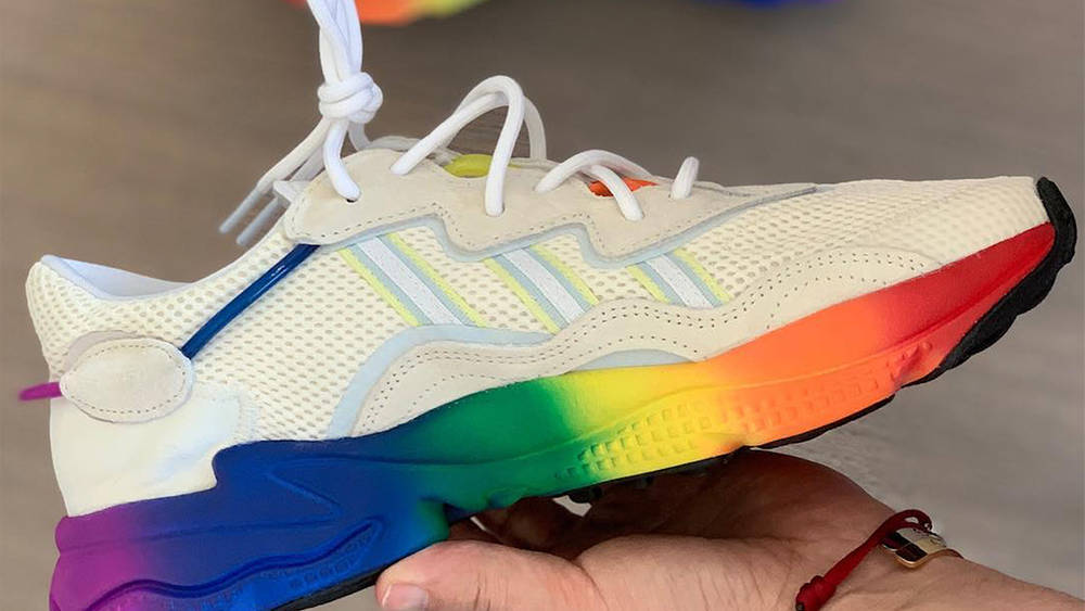 Rainbow Accents Feature On The adidas OZ adiPRENE Rainbow Accents Feature On The adidas OZ adiPRENE