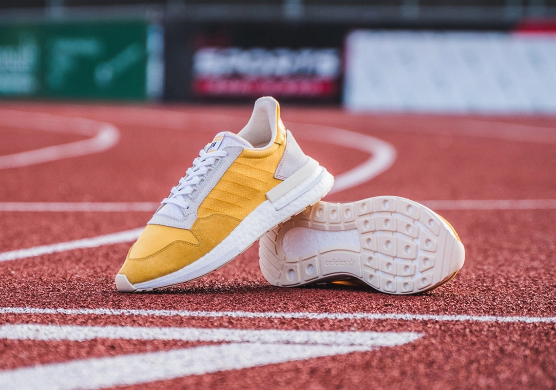 Marathon Season Inspires The adidas Sample adidas Sample Lineage Boxer ‘Bold Gold’