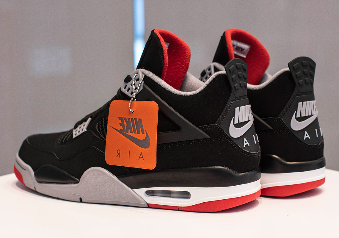 jordan 4 bred release years