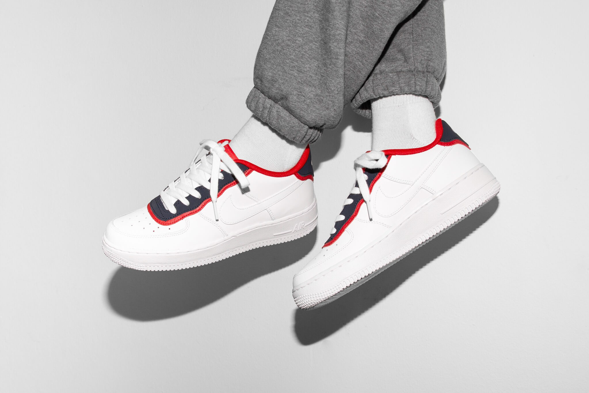 Nike Air Force 1 '07 LV8 Double Layer - Obsidian Red 2019 Size 10