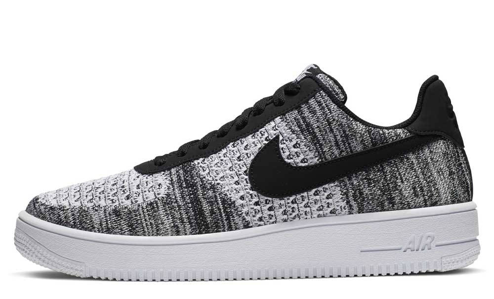 Nike Air Force 1 Flyknit 2.0 Black White
