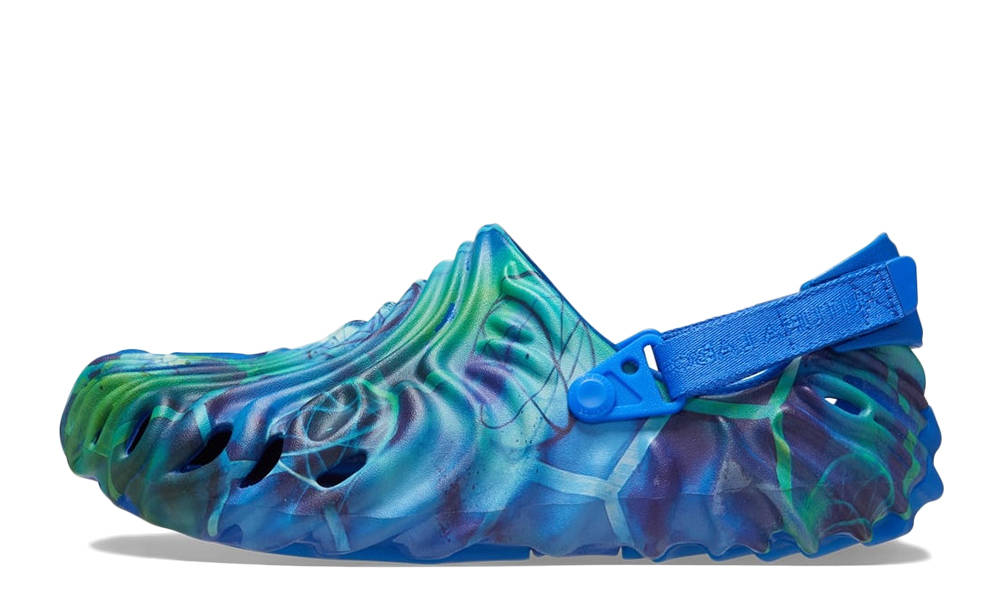 Salehe Bembury x Futura x Crocs Pollex Clog Blue