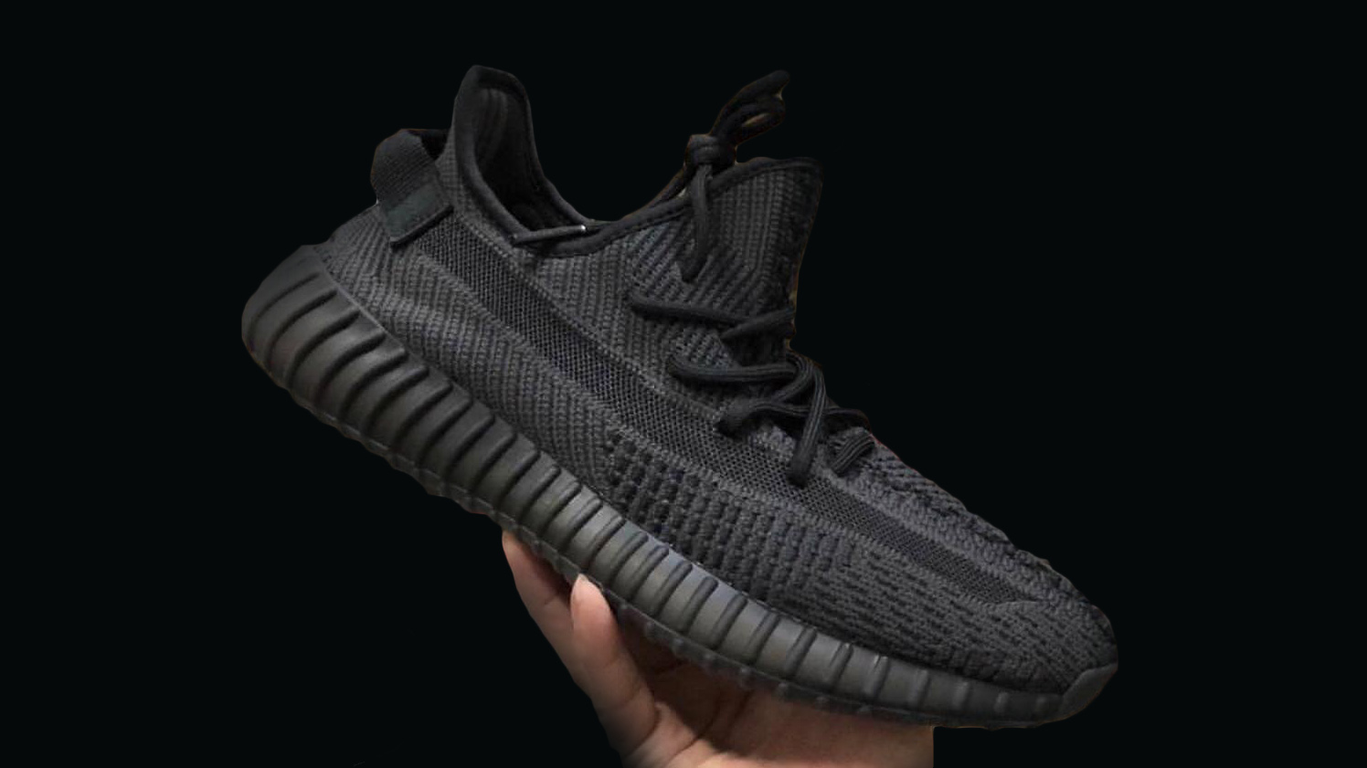 all black yeezys 2019