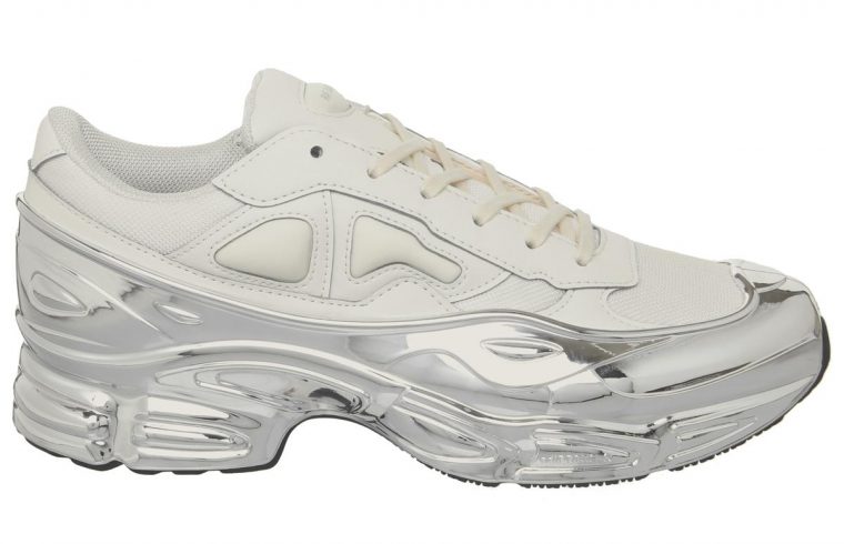 adidas Raf Simons Ozweego Trainers Cream Silver