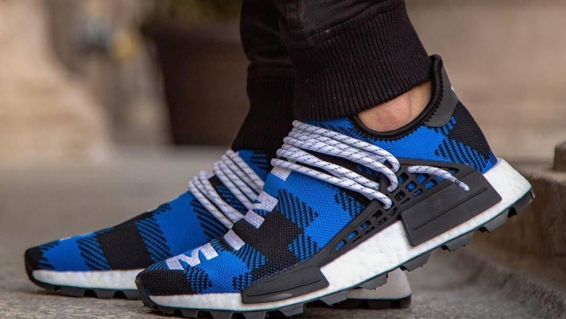 Here's What Sneakerheads Think Of BBC x adidas NMD Hu Pharrell Blue Plaid The Sole Supplier