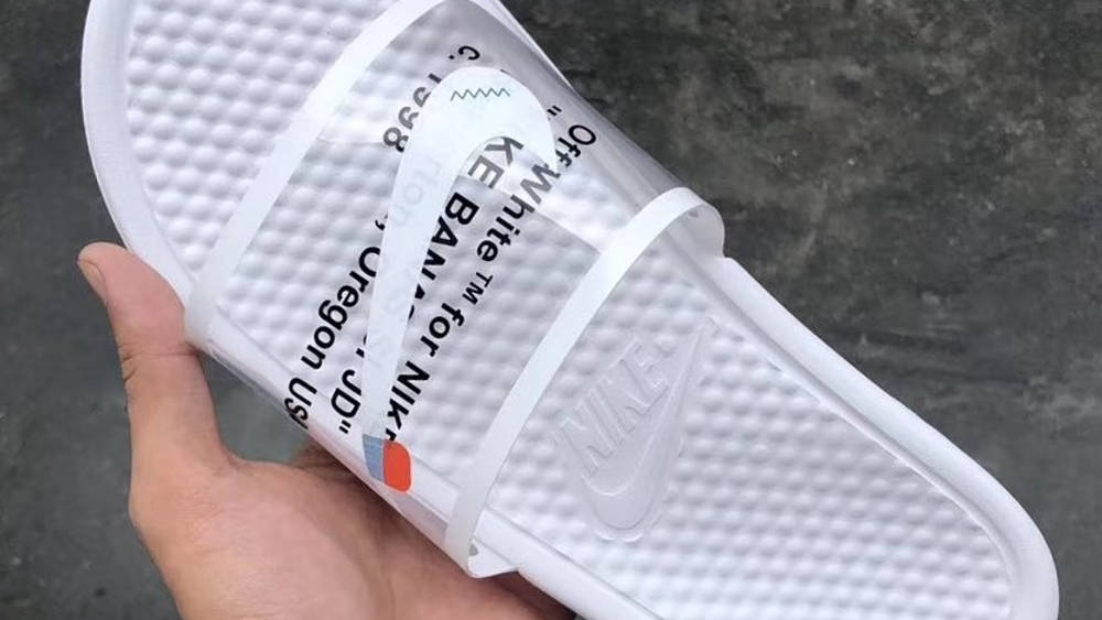 Images Surface For Off White x Nike Benassi Slides Images Surface For Off White x Nike Benassi Slides 3