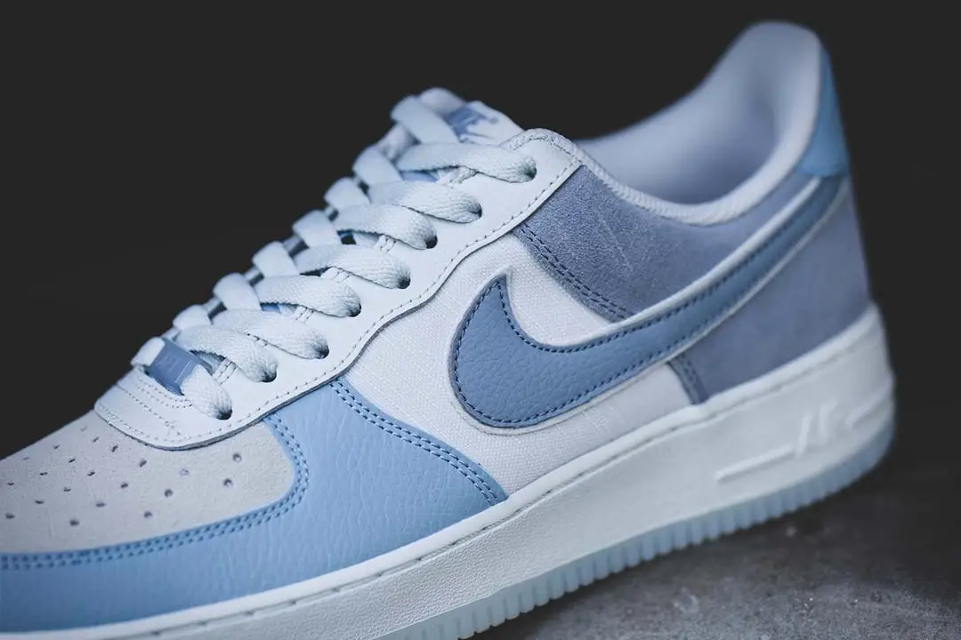 The Nike Air Force 1 '07 'light Armoury Blue' Packs A Premium Punch 