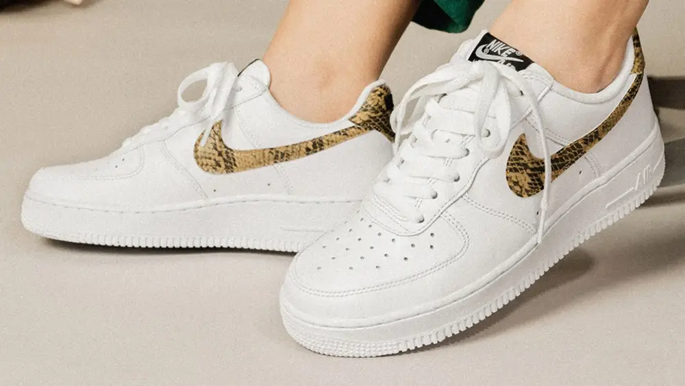 Nike air store force snake print