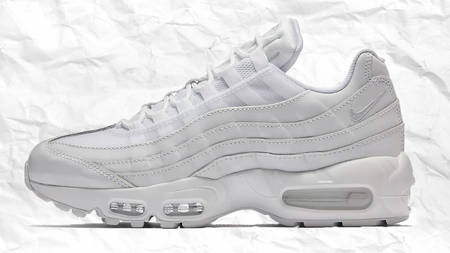 Nike's Air Max 95 Gets Coated In White Nike's Air Max 95 Gets Coated In White