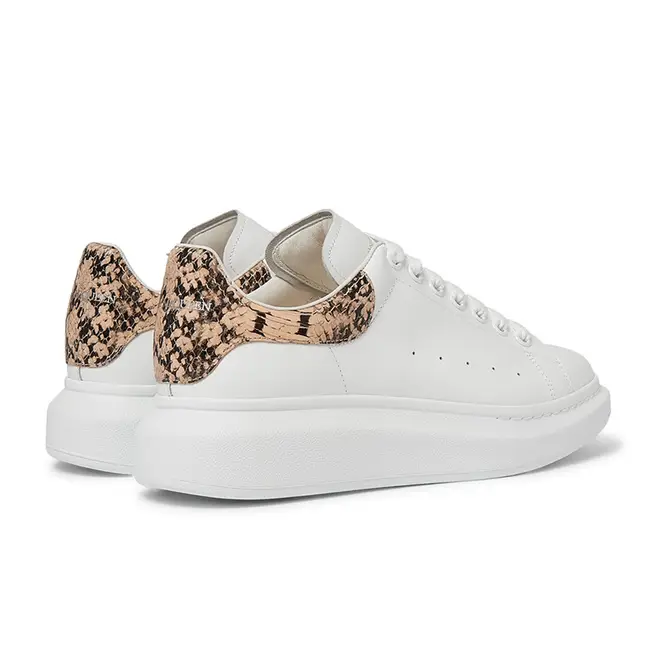 Alexander McQueen Exaggerated Sole Snake White | Where To Buy ...