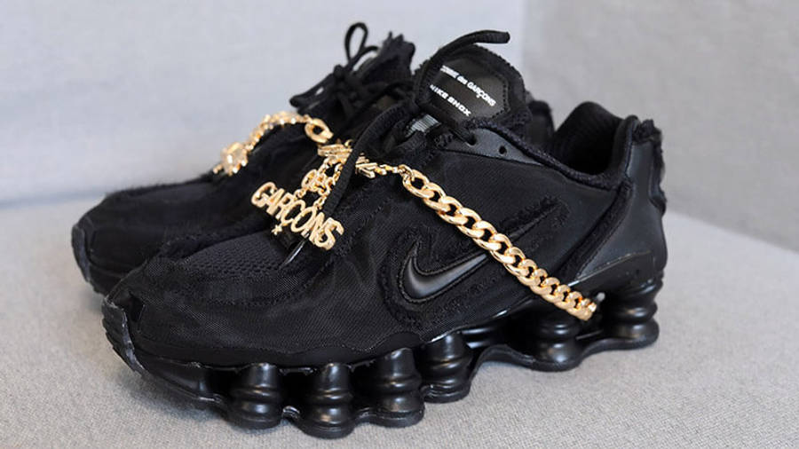 Comme des Garcons x Nike Shox TL Black - Where To Buy - CJ0546 001 | The  Sole Supplier