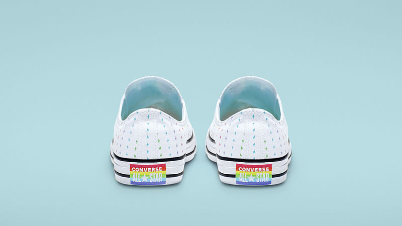 Converse All Star Low Top Pride White