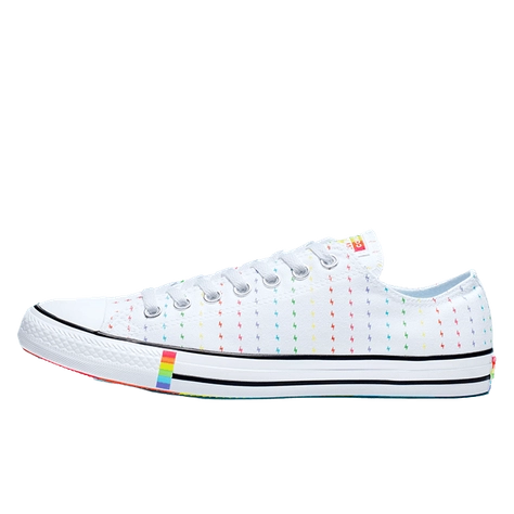 Converse 1CL744 All Star Low Top Pride White 165717C