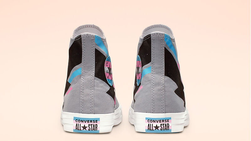 Converse Taylor All Star High Top Pride Grey