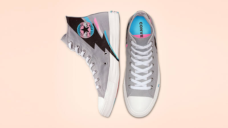 Converse Taylor All Star High Top Pride Grey