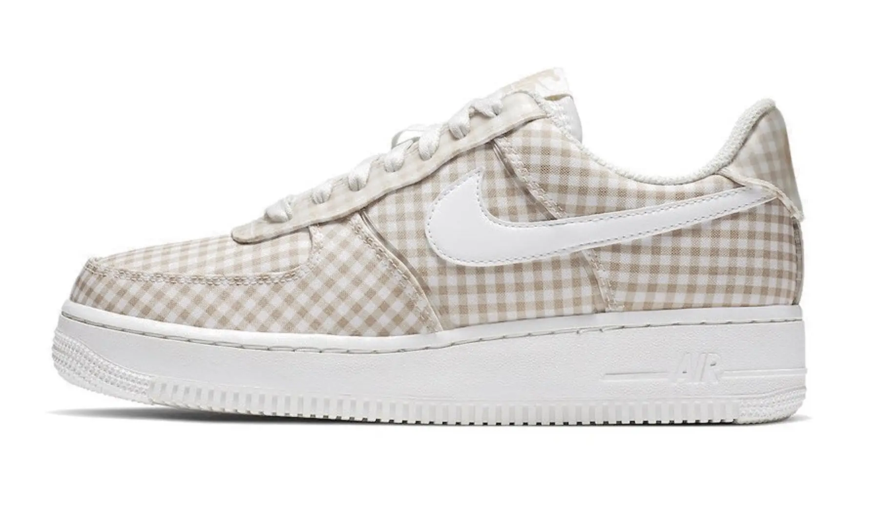 Nike air force 1 gingham sneakers hotsell