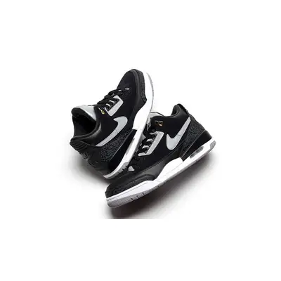 Air jordan 3 store tinker black cement