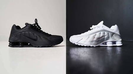Unboxing This Week's Nike Shox R4 'Triple Black' And 'White Metallic Silver' Unboxing This Week's Nike Shox R4 'Triple Black' And 'White Metallic Silver'