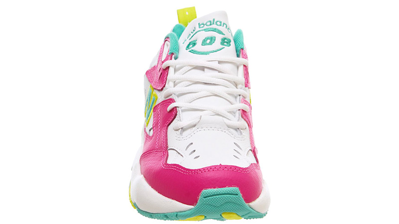 New Balance 608 White Fuchsia