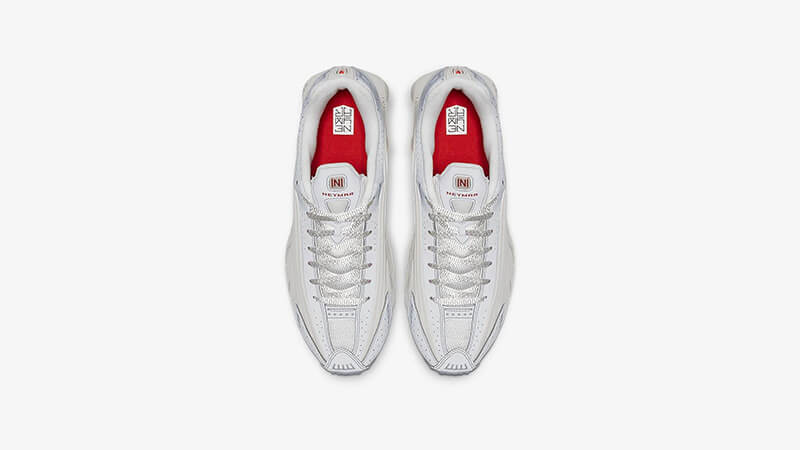 Neymar x Shox R4 Platinum Tint