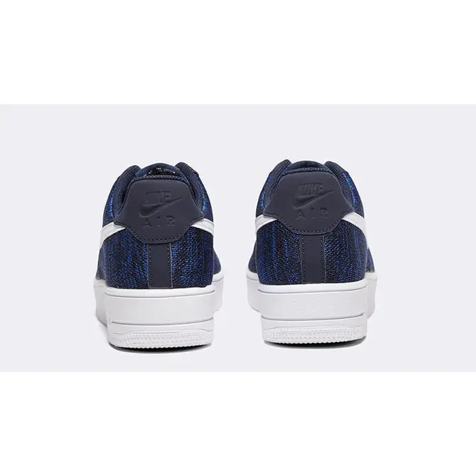 Air force 1 hot sale flyknit navy