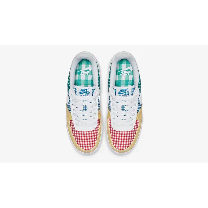 Nike Air Force 1 Gingham Pack Multi Where To Buy BV4891 100 The Sole Supplier