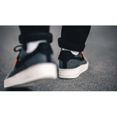 Black denim air force 1 best sale