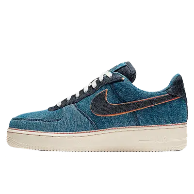 Nike Air Force 1 Low Denim Blue | Where To Buy | 905345-403 | The