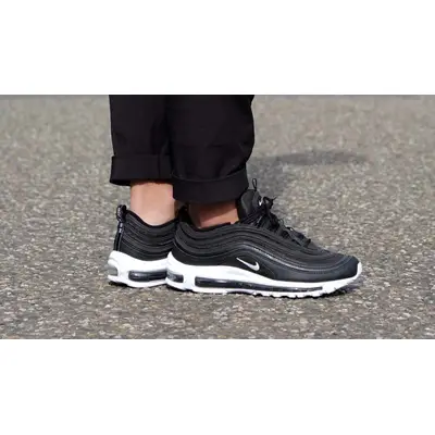 Nike Air Max 97 Black White Nocturnal Animal On Foot