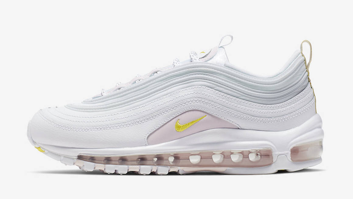nike air max 97 yellow blue pink