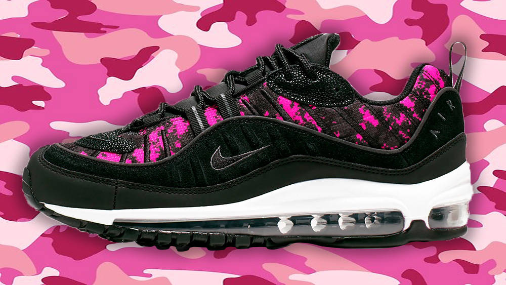 Nike Air Max 98 Pink Camouflage Nike Air Max 98 Pink Camouflage