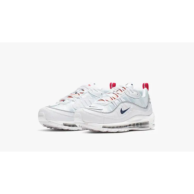 Nike Air Max 98 Premium White Navy Where To Buy CI9105 100 The Sole Supplier