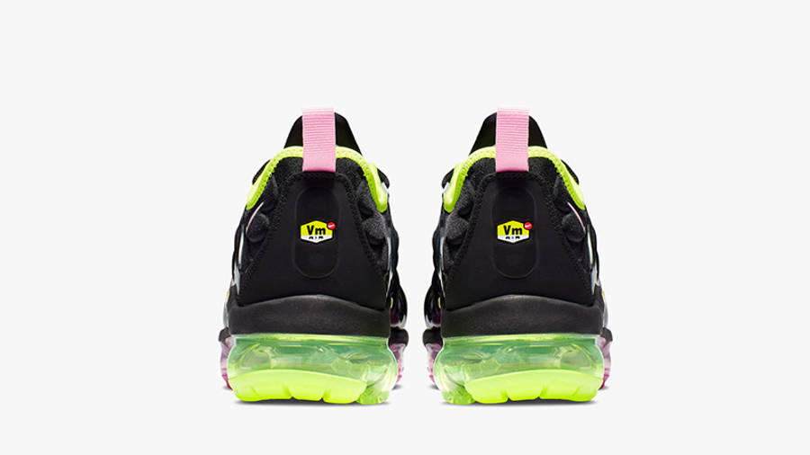 vapormax black pink yellow