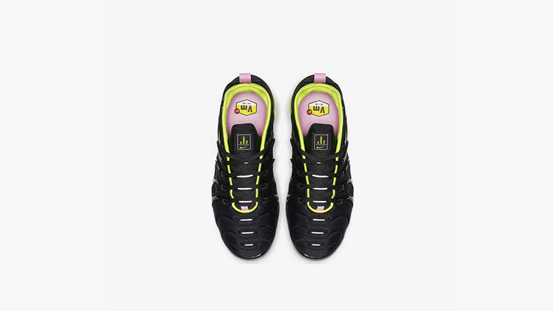 black pink and yellow vapormax